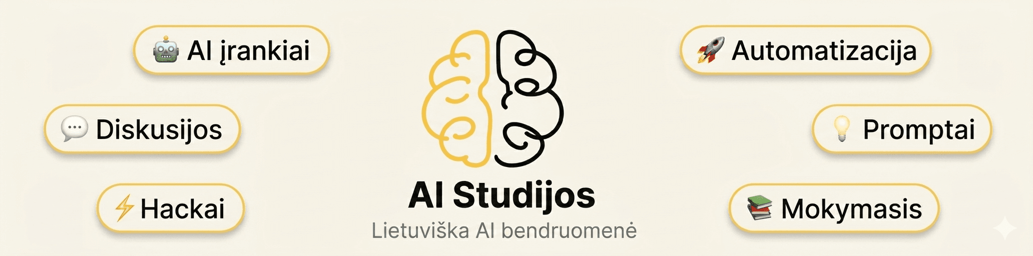 AI Studijos · Lietuviška AI bendruomenė